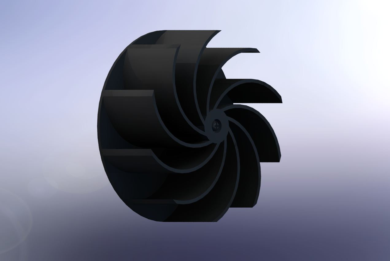 家用鼓风机叶轮